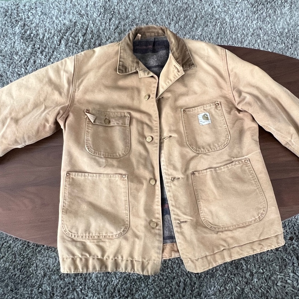 Rare 60s-Early 70s Carhartt Troy Chore Jacket